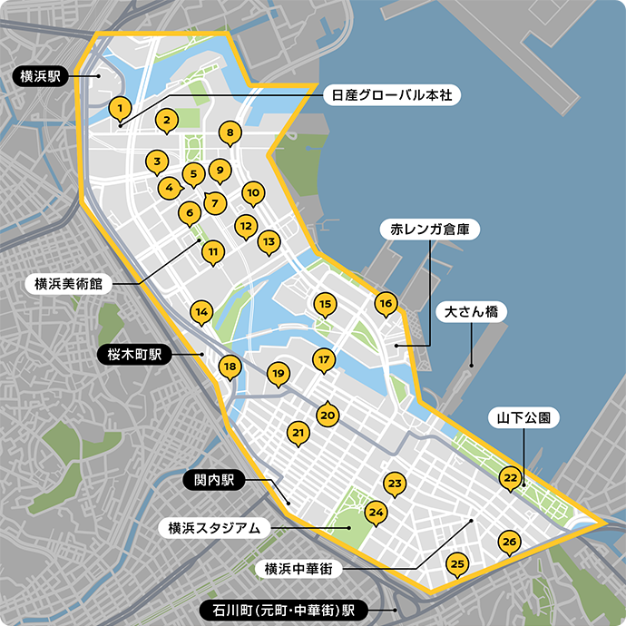 乗降地マップ